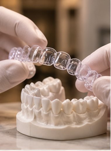 Alinhadores invisíveis na Studio Dental Marcelo Cunha em Goiânia