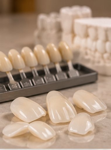 Lentes de contato dental na Studio Dental Marcelo Cunha em Goiânia